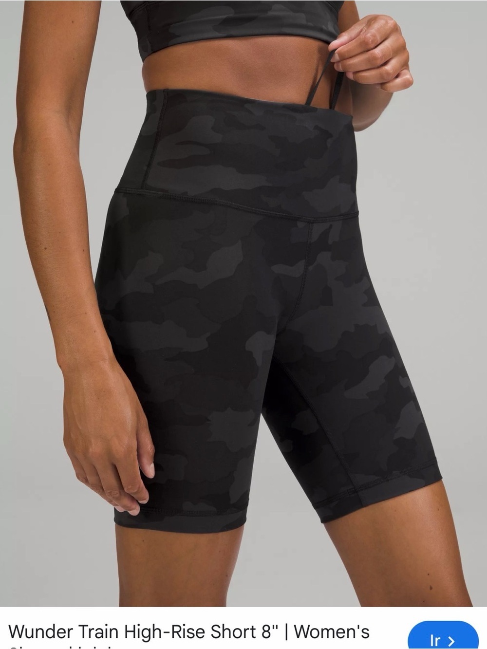 Lululemon Wunder train high rise Shorts